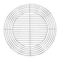 Resizable round grill