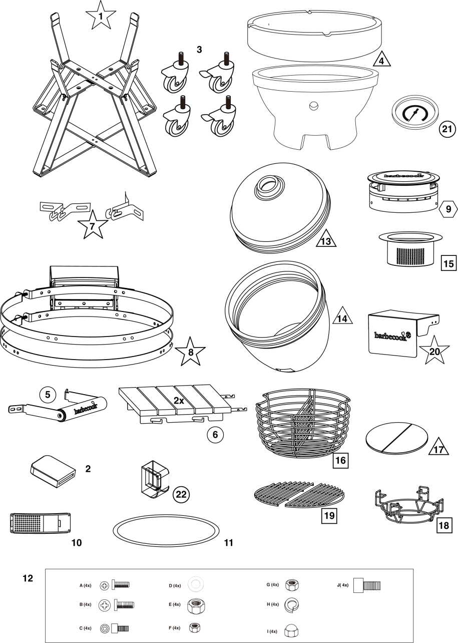Spare parts Kamal 2.0 Large mat