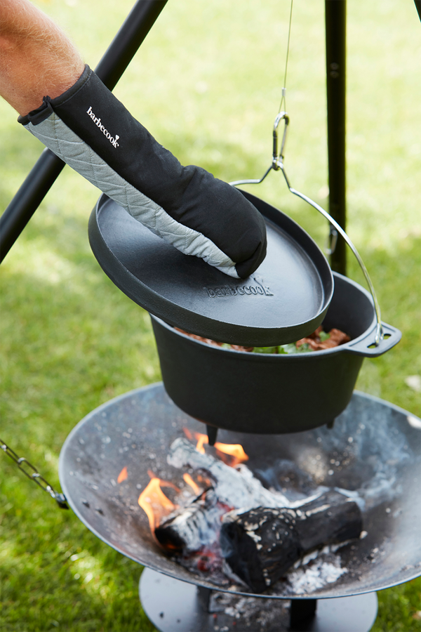 schwarze handschuhe kochen Premium Paar Handschuhe Schwarz – Barbecook
