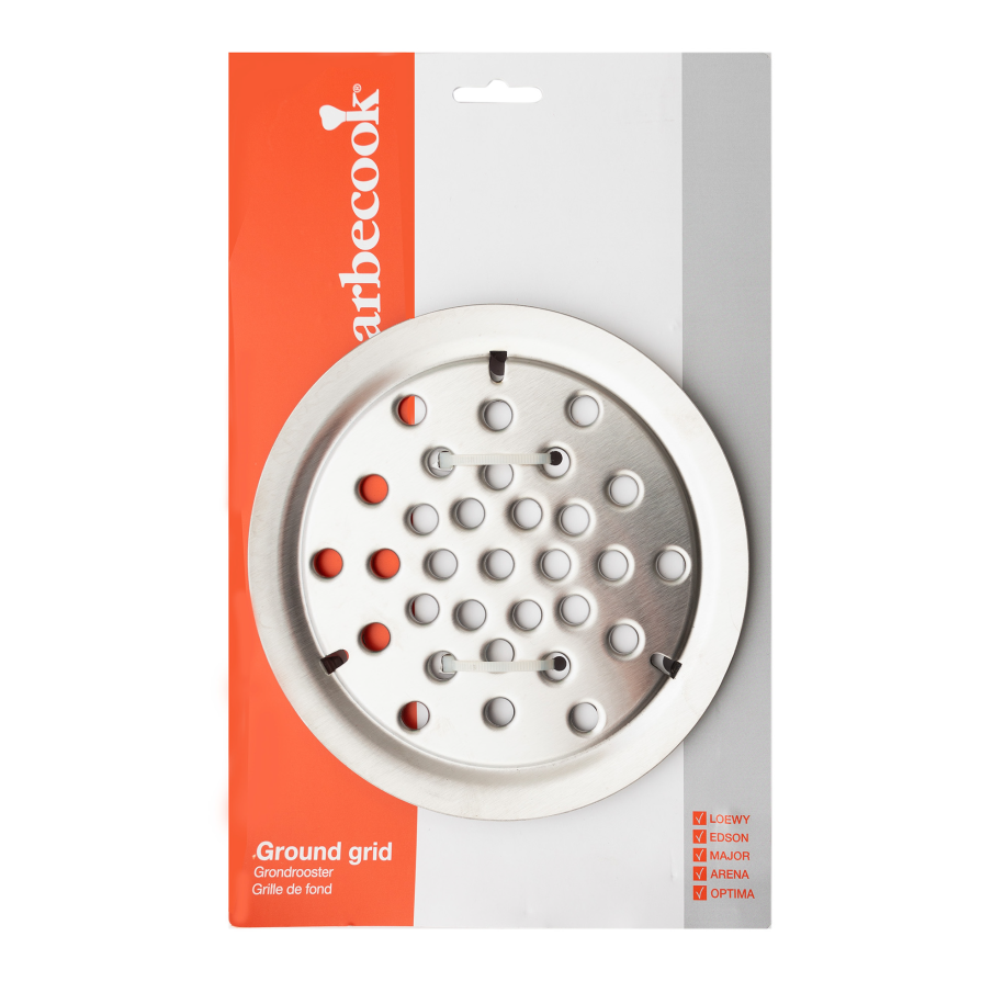 Bodengitter aus Edelstahl ø 18cm