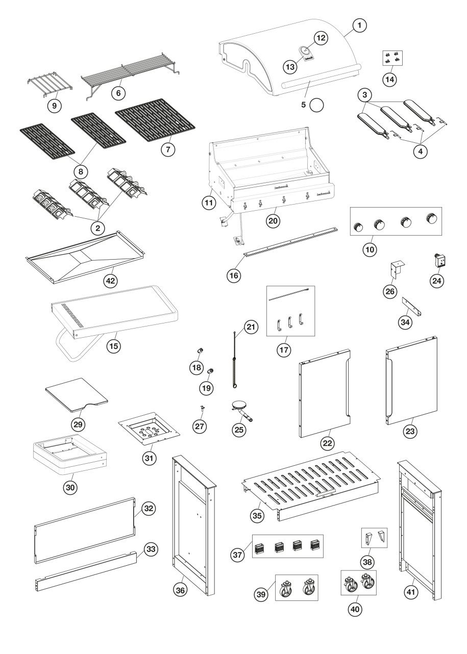 Spare parts Stella 3201