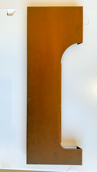 Paneel vooraan links opening voet Nestor Corten