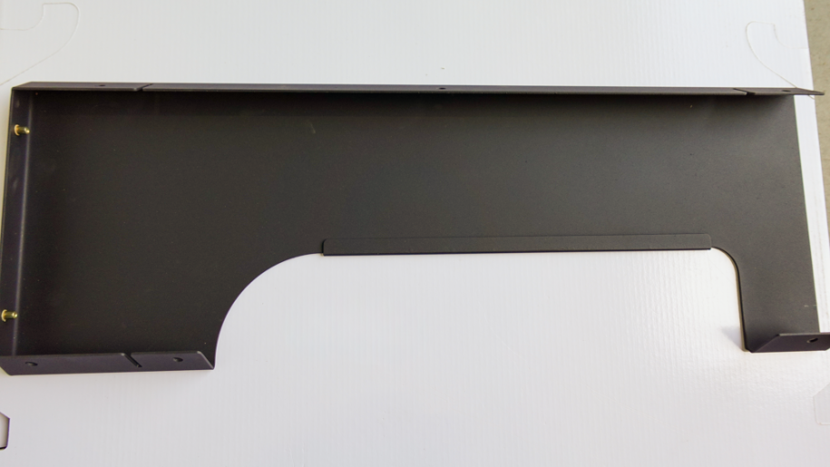 Panneau avant gauche évidement support Nestor Black