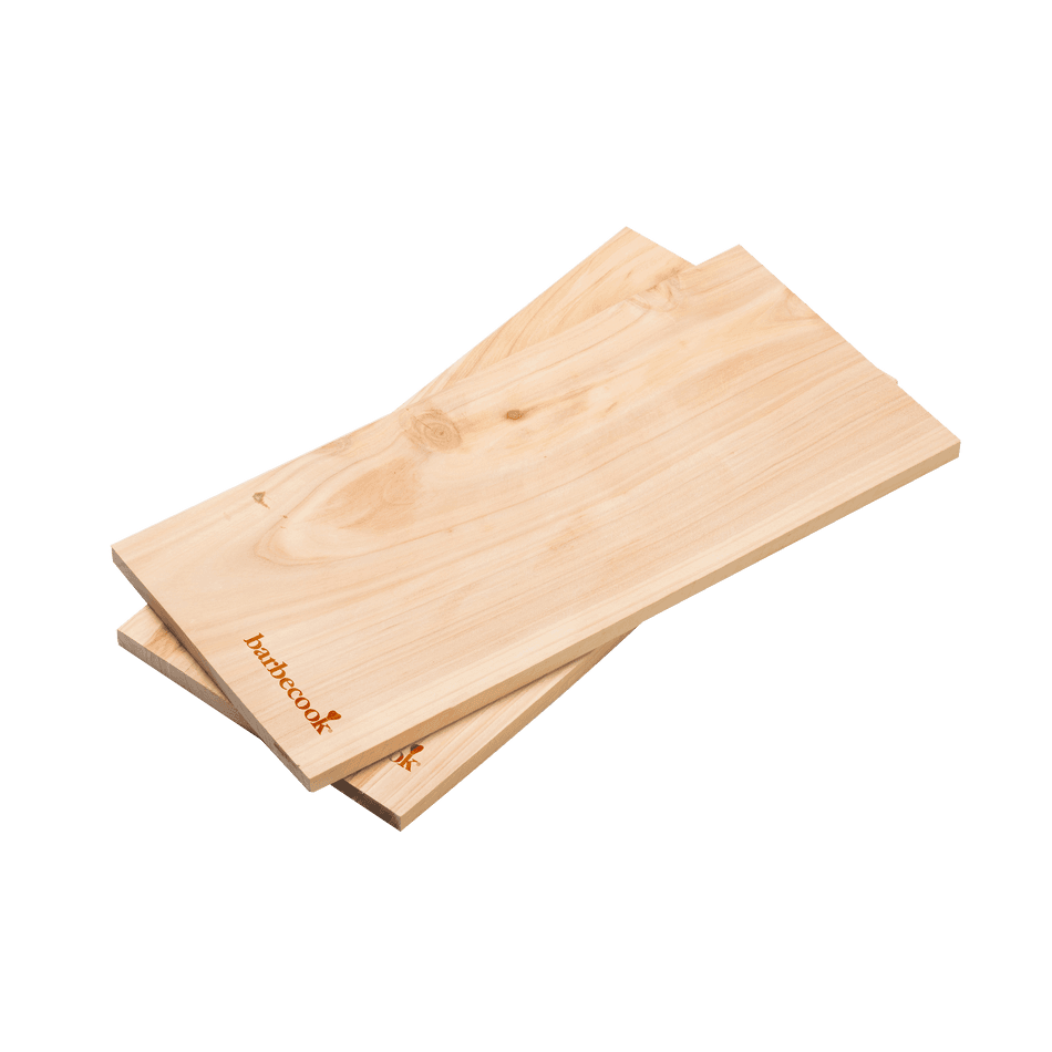 Set of 2 smoking planks cedar wood