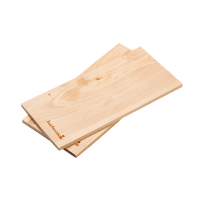 Set of 2 smoking planks cedar wood