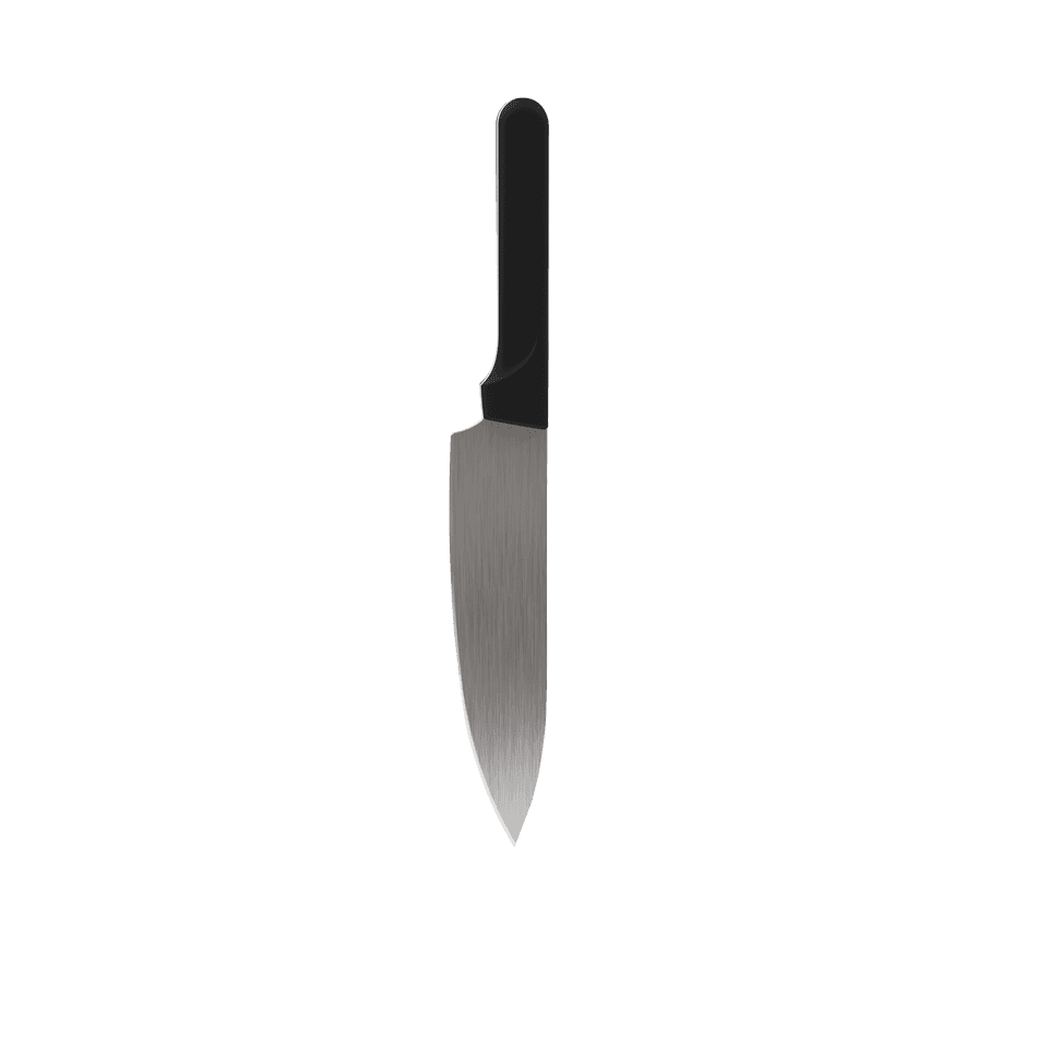 Olivia stainless steel big chef's knife