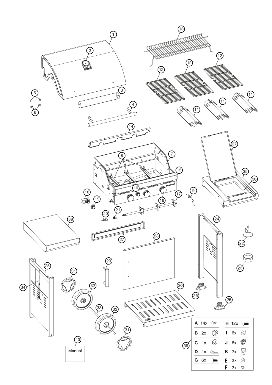 Spare parts Spring 3112