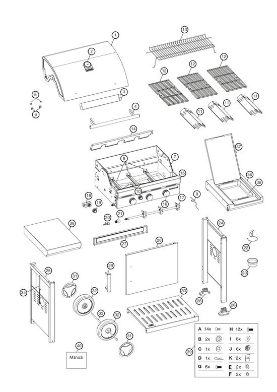 Spare parts Spring 3112