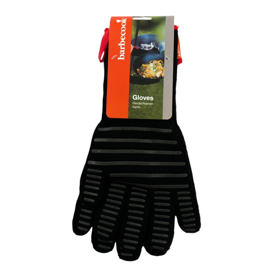 Acacia Titan Broomball Gloves Black/orange Small Dog ACACIA Grip