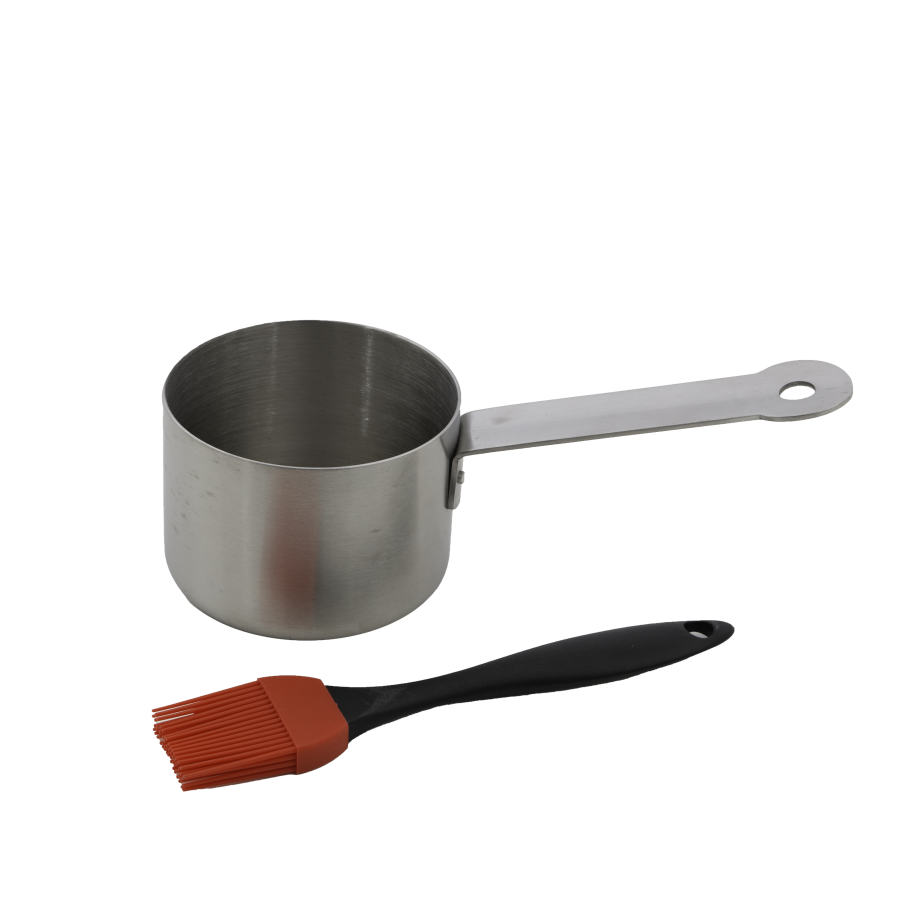 barbecook Saucière en inox avec pinceau