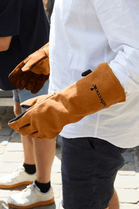 Set de 2 gants en cuir souple