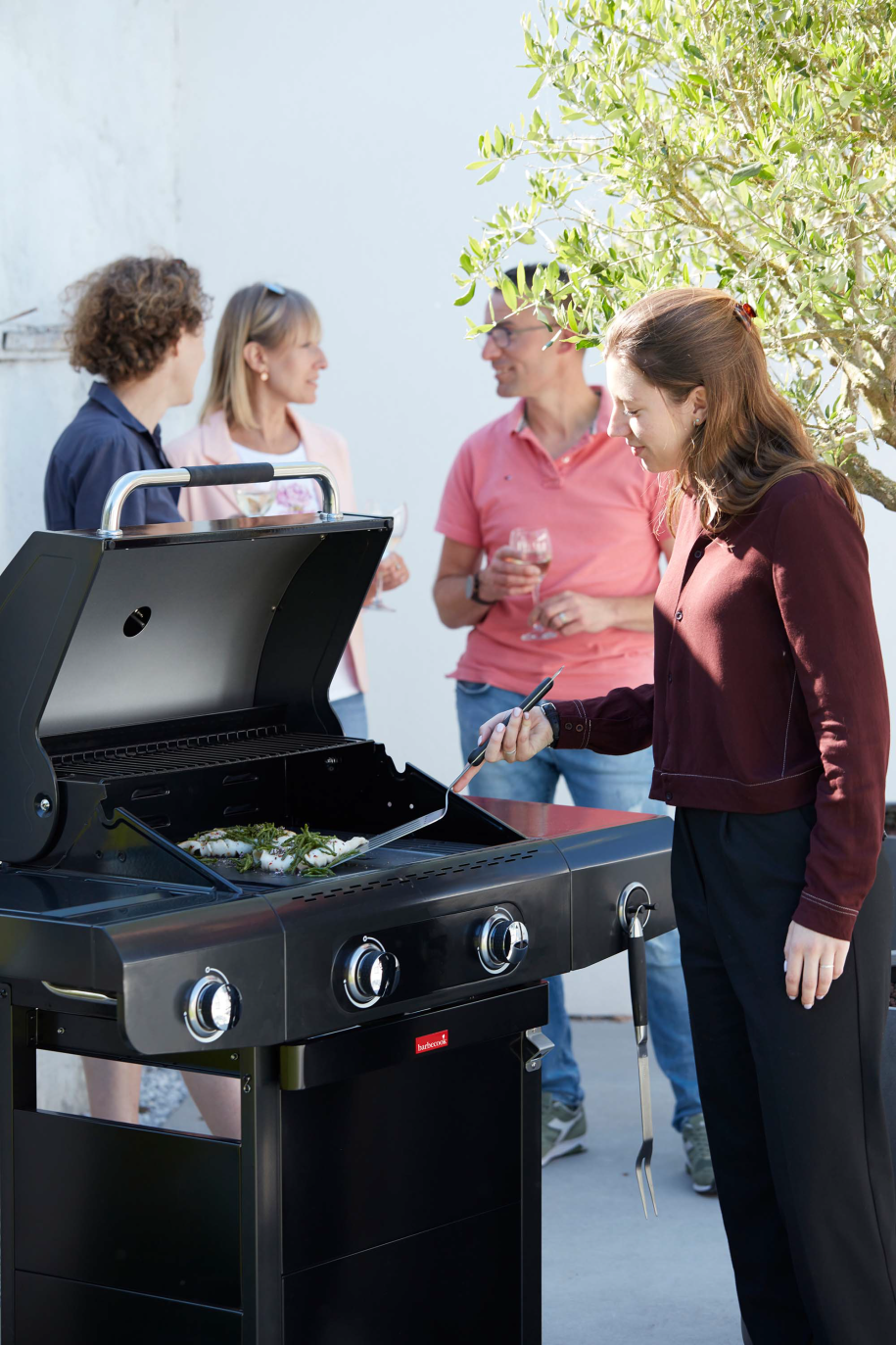 Bbq pro 3 clearance burner gas grill