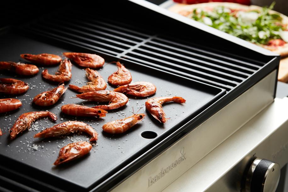 Dynamic Core enamelled cast iron cooking griddle Barbecook