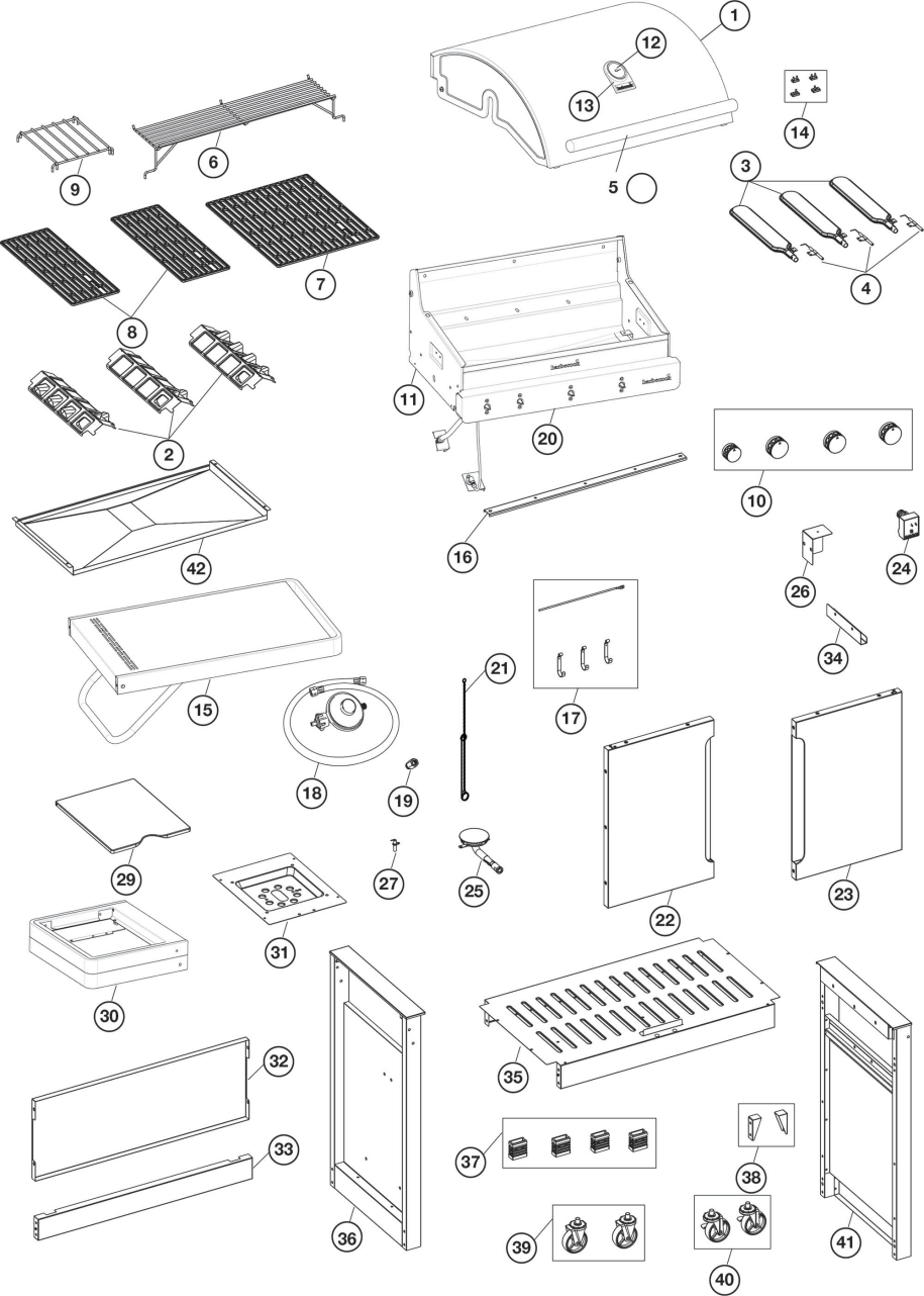 Spare parts BC-GAS-2068