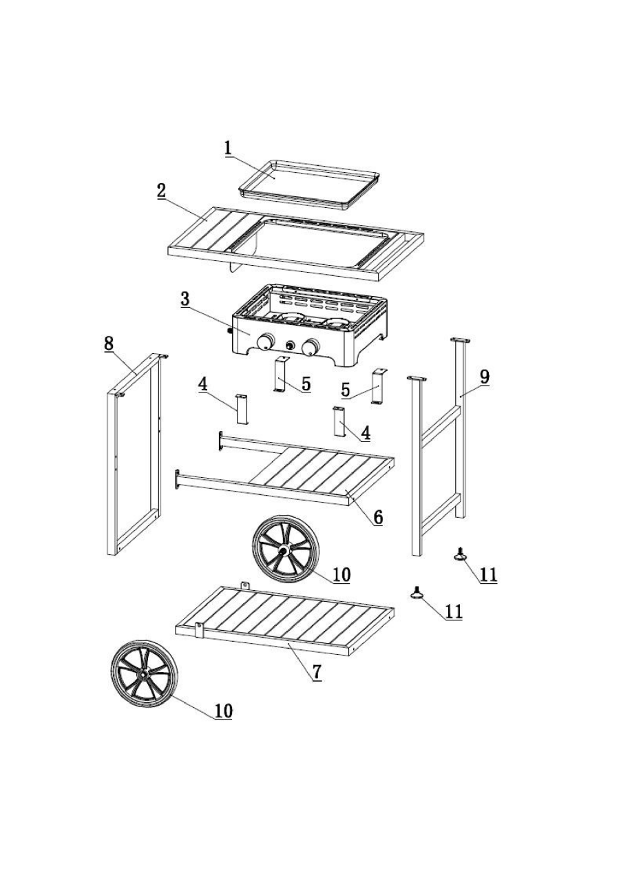 Pièces détachées Victor trolley